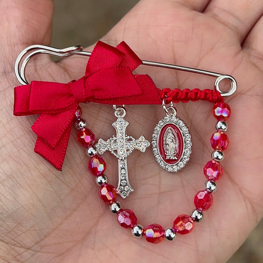 Cross with Virgencita pin♥️