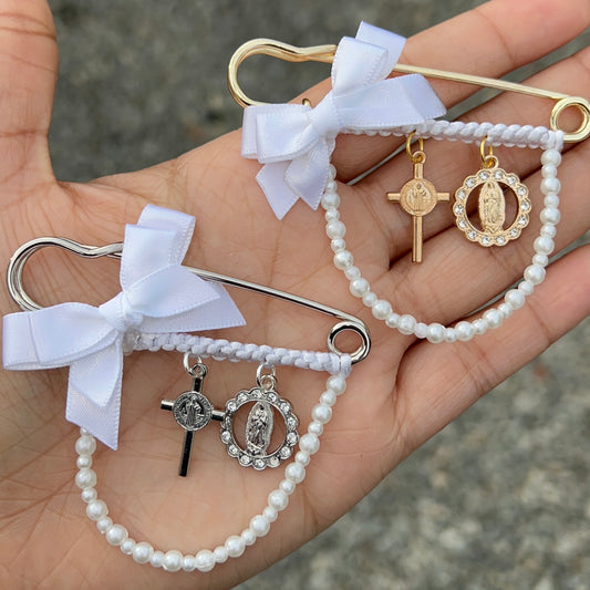 San Benito cross with Virgencita🤍