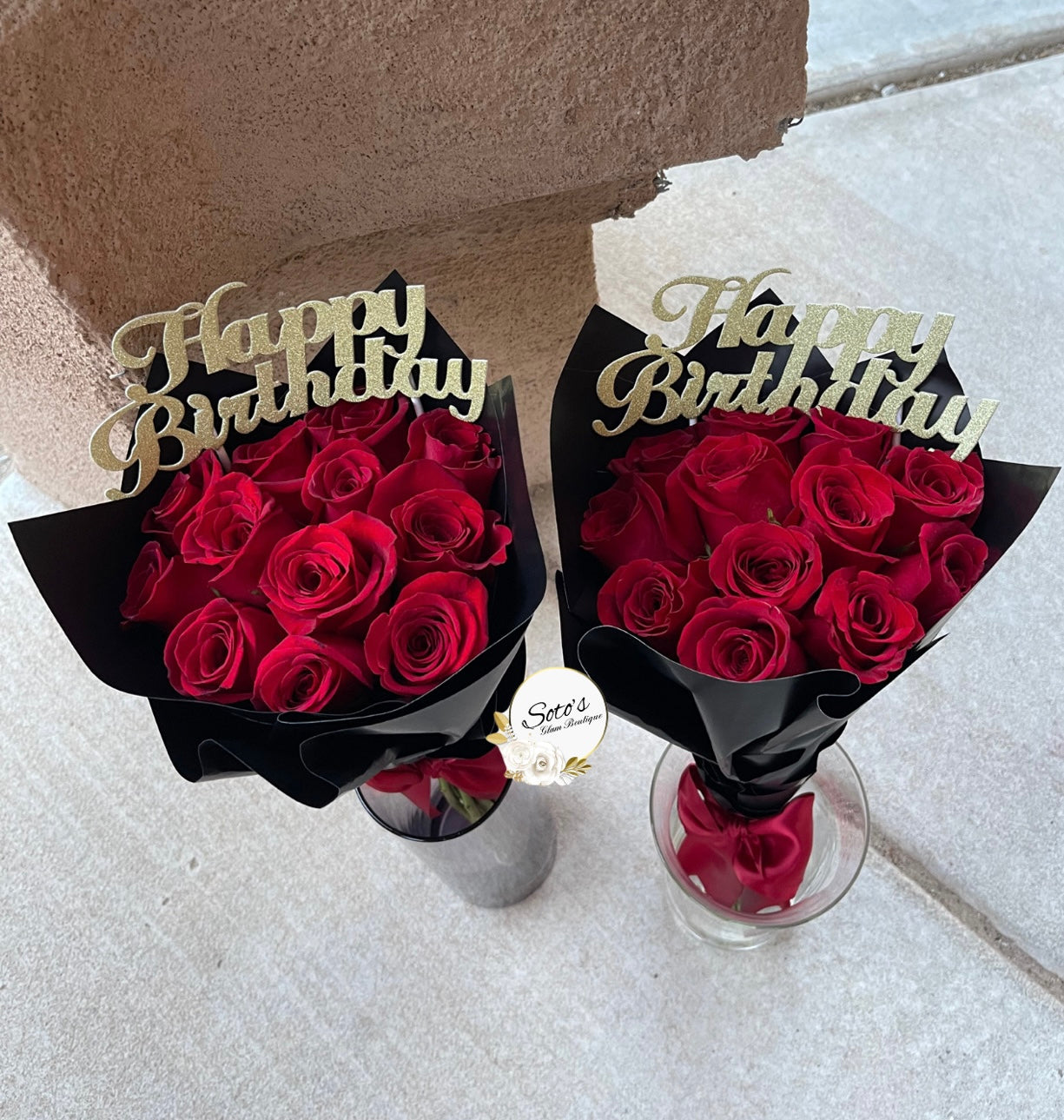 12 Natural Roses