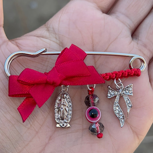 Virgencita w/ bow pin♥️