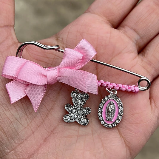 Osito con virgencita pin🩷