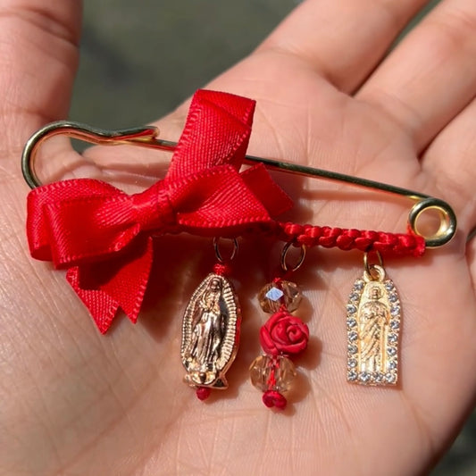 Virgencita y San Judas Rose pin❤️