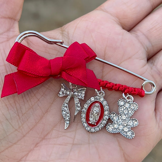 Silver Virgencita Pin🎀🧸