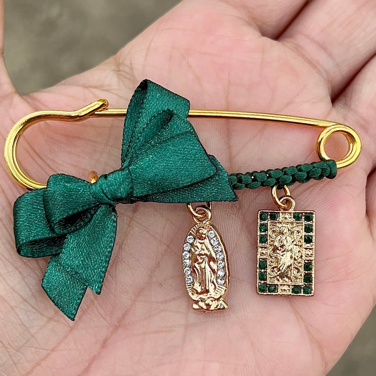 Virgencita & San Judas Pin