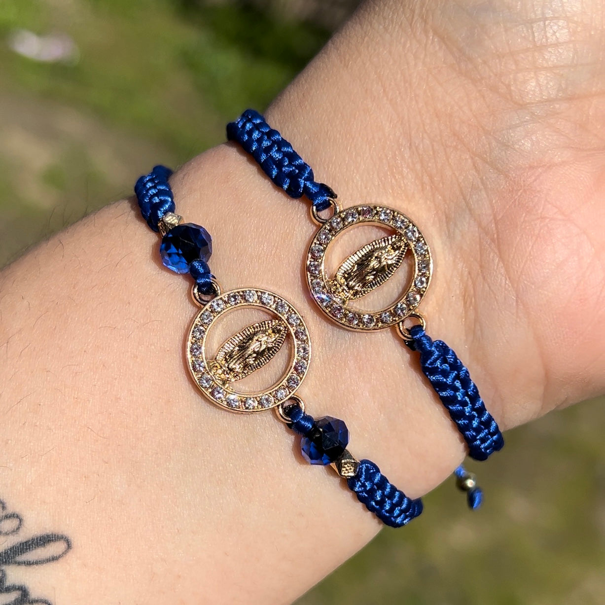 Blue Virgencita Braceletđź’™