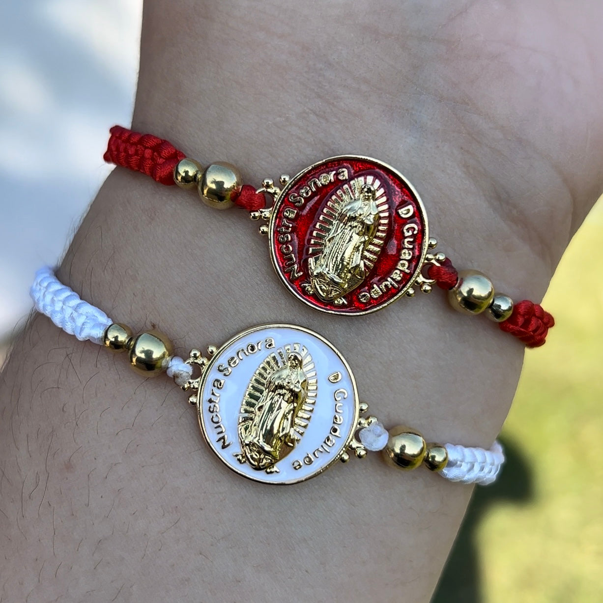 B Virgencita bracelets