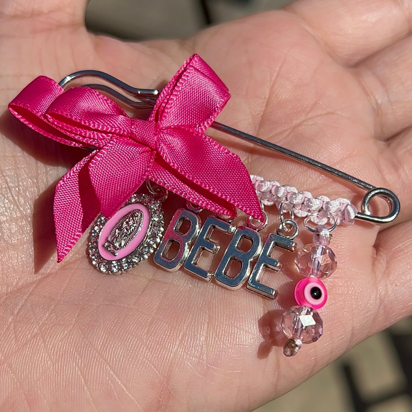 Pink BEBE pin๐