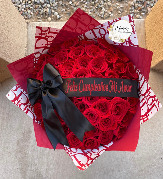 50 Natural Roses