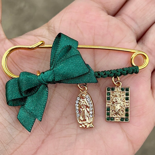 Virgencita & San Judas Pin