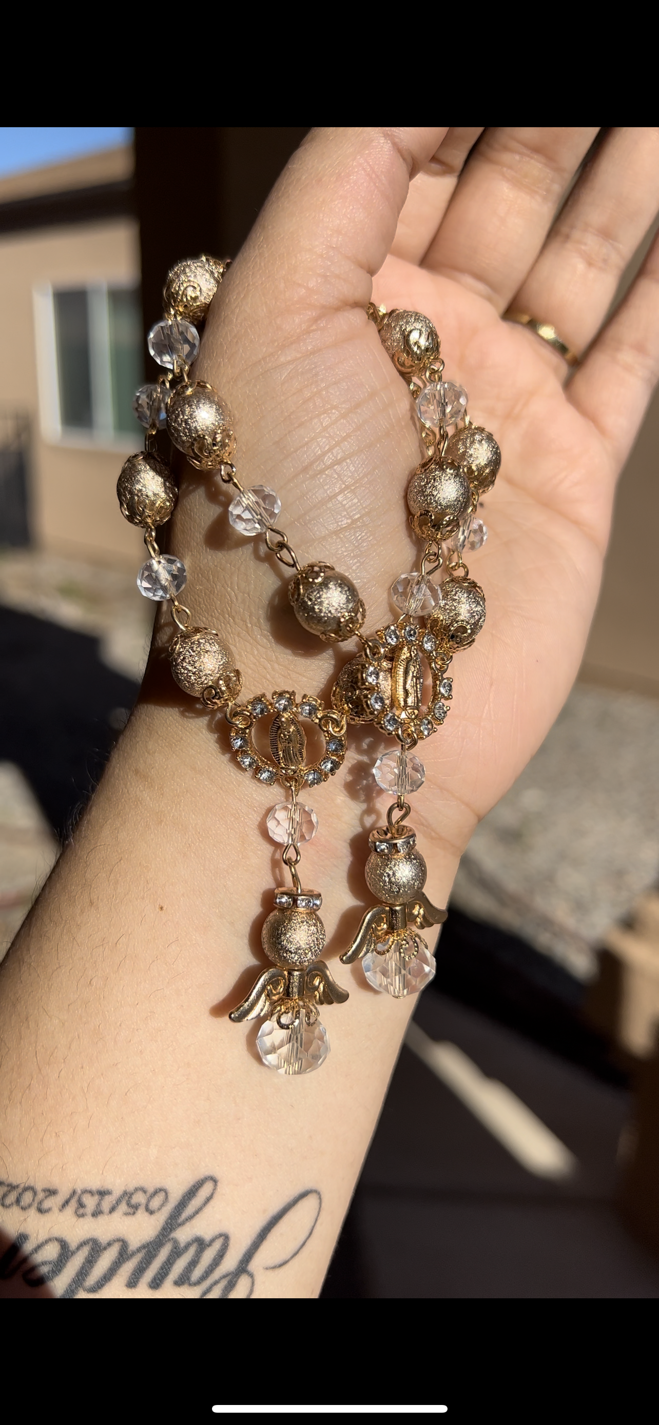Mini Virgencita Rosary