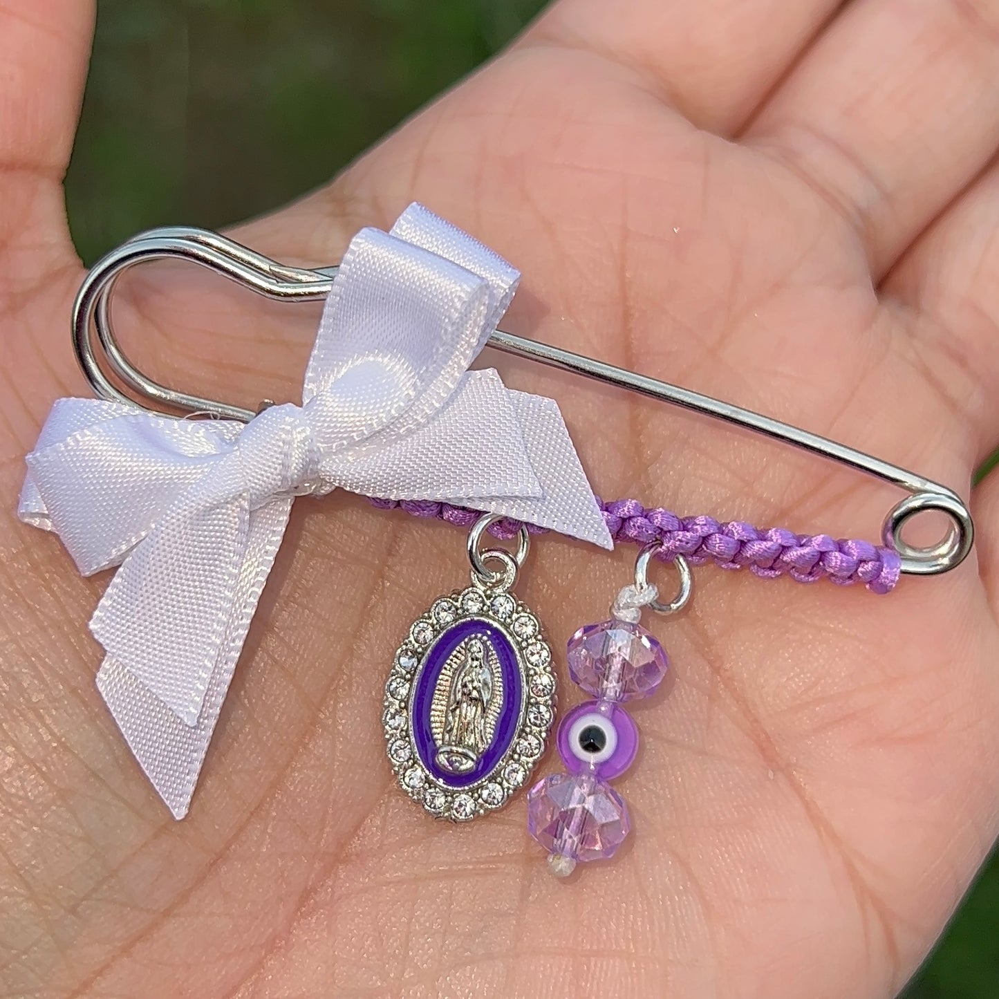 Purple Virgencita pin💜