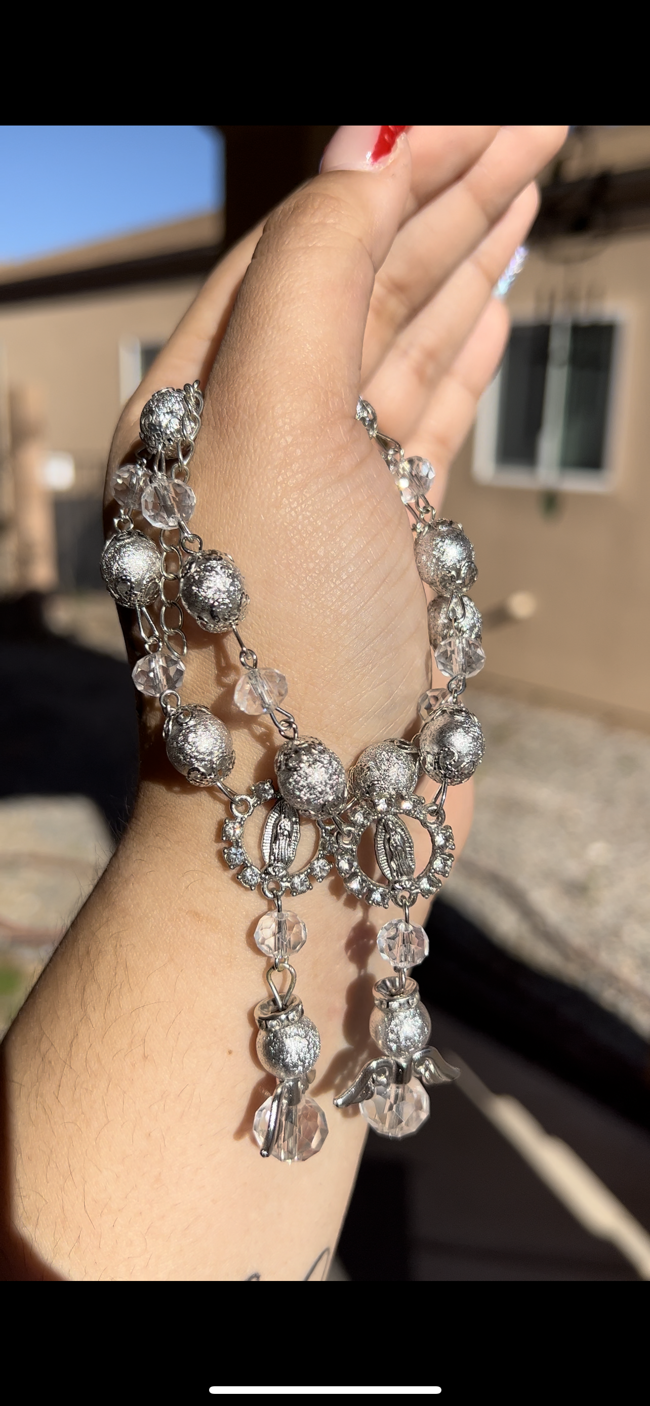 Mini Virgencita Rosary